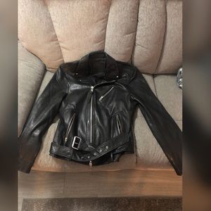 All Saints Men’s Leather Jacket